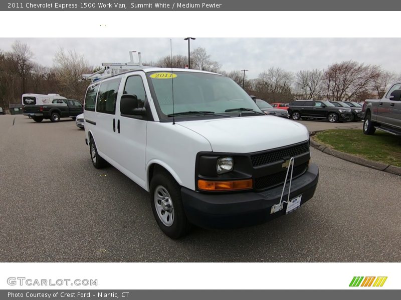Summit White / Medium Pewter 2011 Chevrolet Express 1500 Work Van