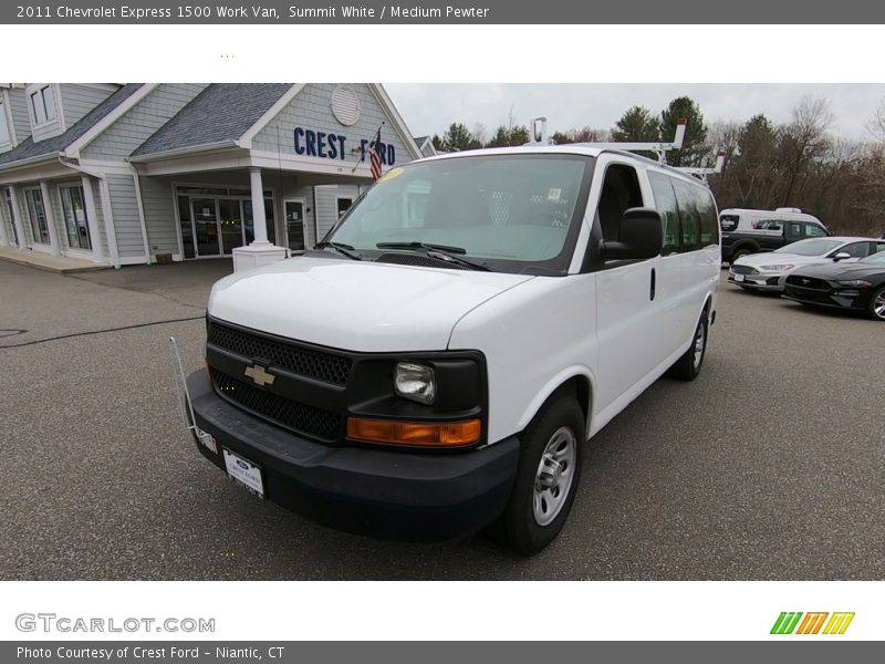 Summit White / Medium Pewter 2011 Chevrolet Express 1500 Work Van