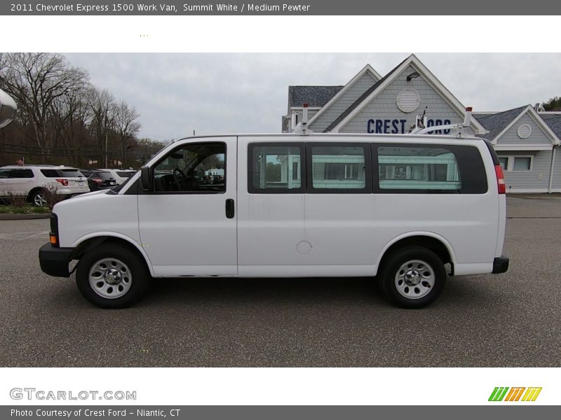 Summit White / Medium Pewter 2011 Chevrolet Express 1500 Work Van
