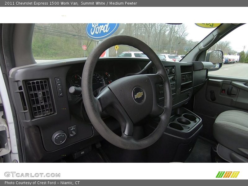 Summit White / Medium Pewter 2011 Chevrolet Express 1500 Work Van