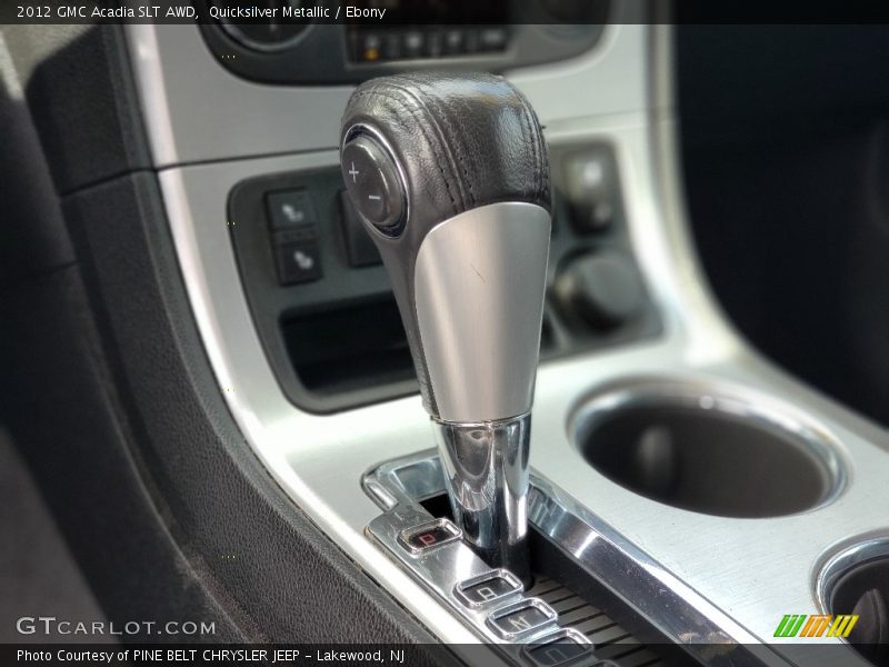 Quicksilver Metallic / Ebony 2012 GMC Acadia SLT AWD