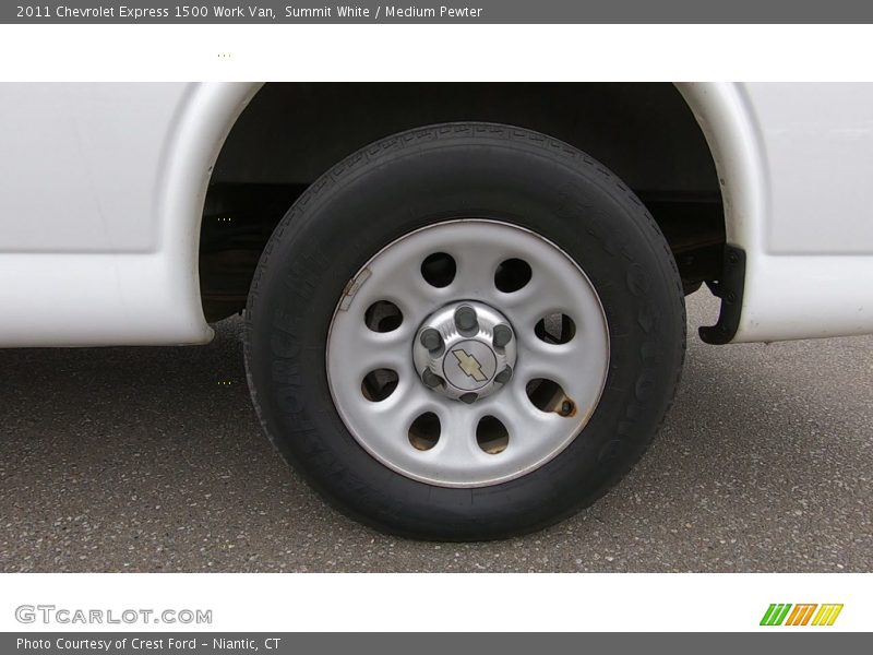 Summit White / Medium Pewter 2011 Chevrolet Express 1500 Work Van