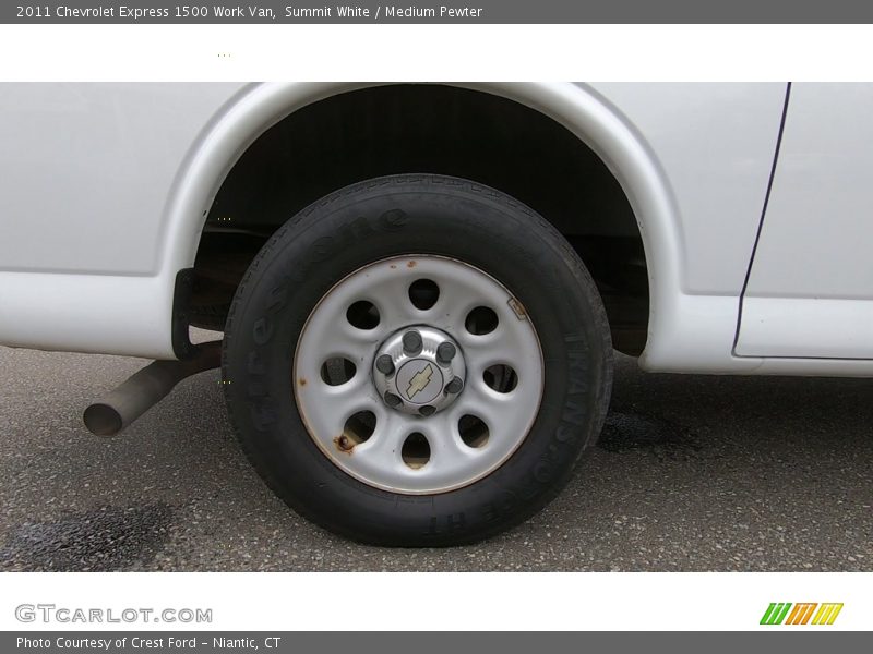Summit White / Medium Pewter 2011 Chevrolet Express 1500 Work Van