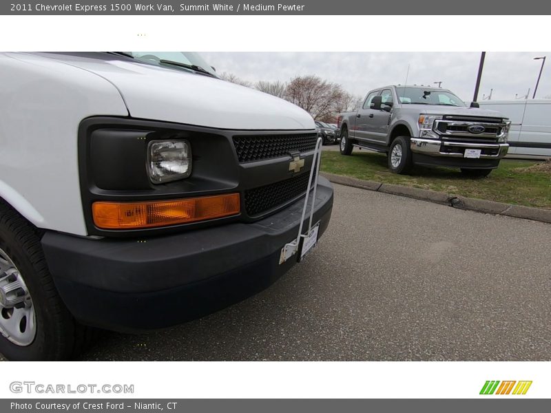Summit White / Medium Pewter 2011 Chevrolet Express 1500 Work Van