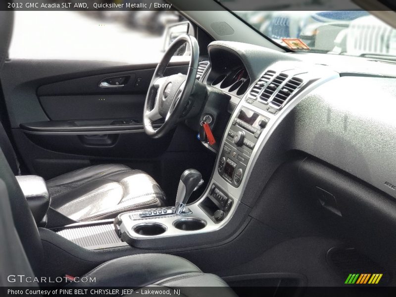 Quicksilver Metallic / Ebony 2012 GMC Acadia SLT AWD