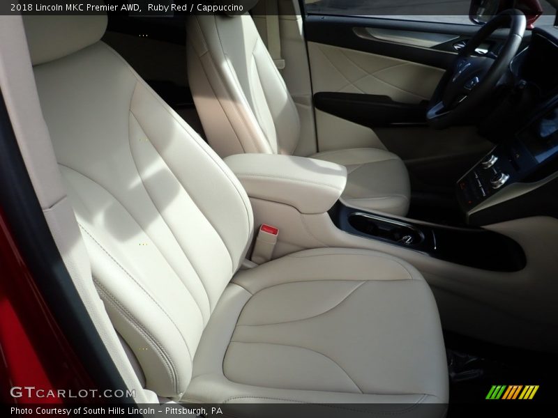 Ruby Red / Cappuccino 2018 Lincoln MKC Premier AWD