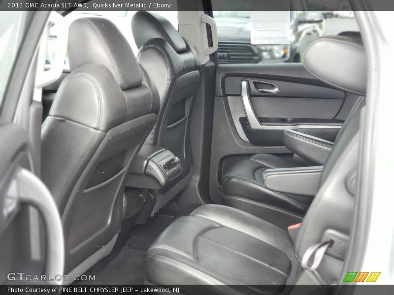 Quicksilver Metallic / Ebony 2012 GMC Acadia SLT AWD