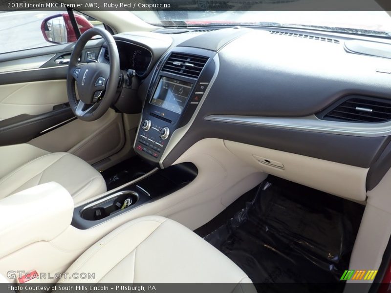 Ruby Red / Cappuccino 2018 Lincoln MKC Premier AWD