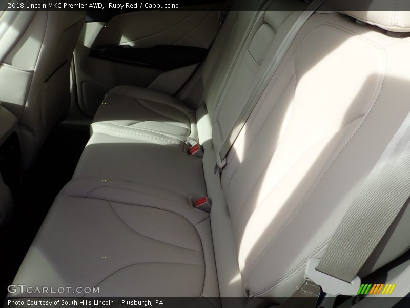 Ruby Red / Cappuccino 2018 Lincoln MKC Premier AWD