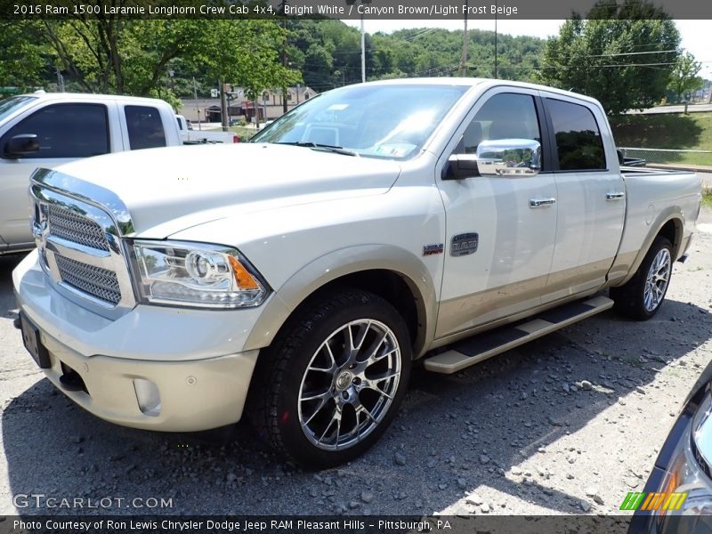Front 3/4 View of 2016 1500 Laramie Longhorn Crew Cab 4x4