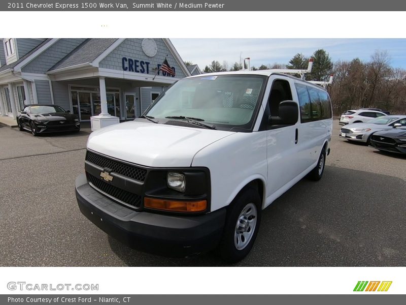 Summit White / Medium Pewter 2011 Chevrolet Express 1500 Work Van