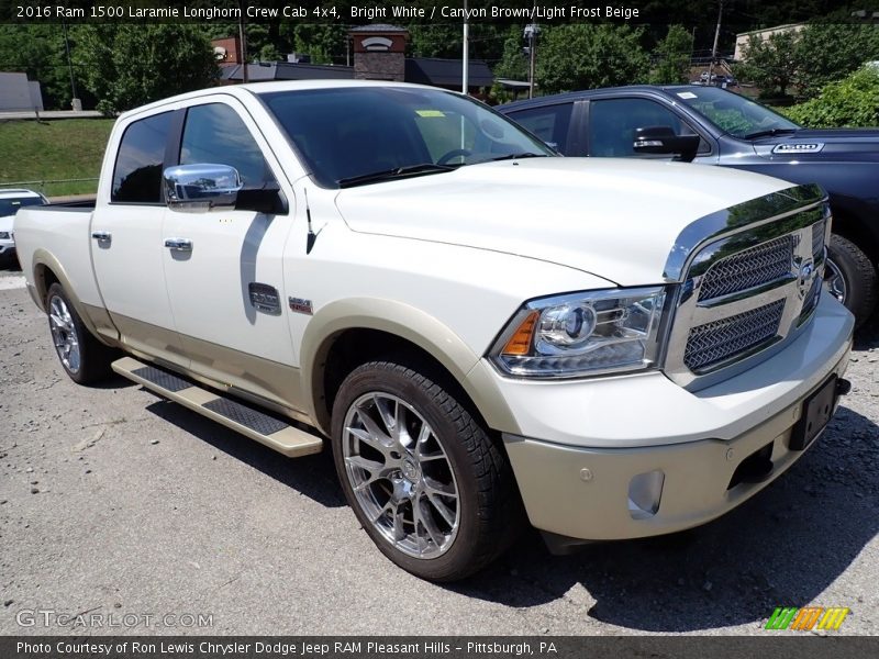  2016 1500 Laramie Longhorn Crew Cab 4x4 Bright White