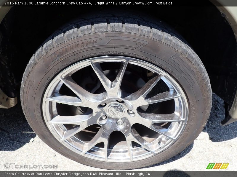 Custom Wheels of 2016 1500 Laramie Longhorn Crew Cab 4x4