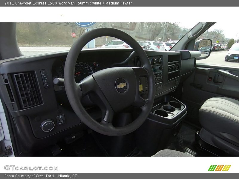 Summit White / Medium Pewter 2011 Chevrolet Express 1500 Work Van