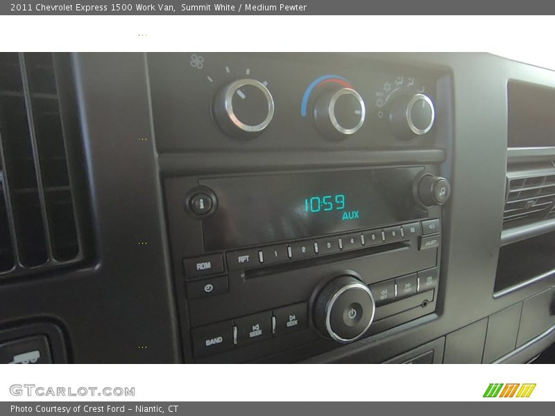 Summit White / Medium Pewter 2011 Chevrolet Express 1500 Work Van