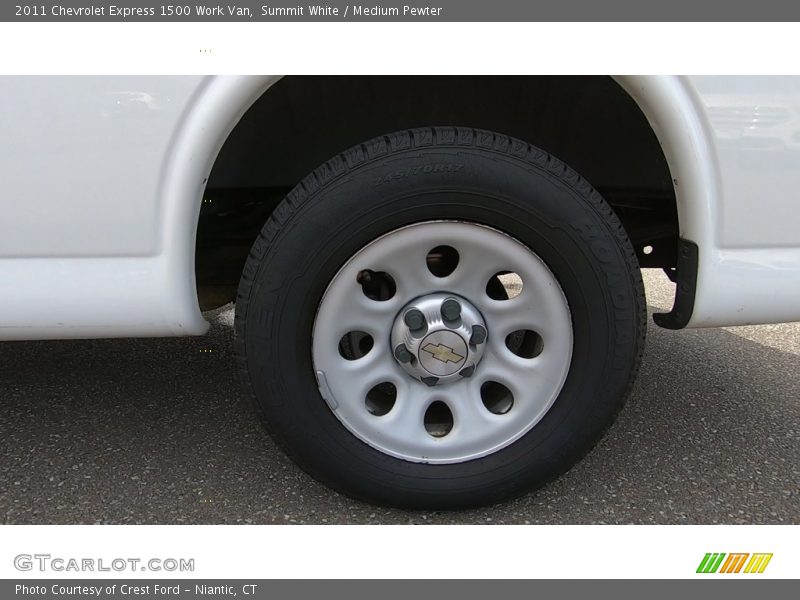 Summit White / Medium Pewter 2011 Chevrolet Express 1500 Work Van