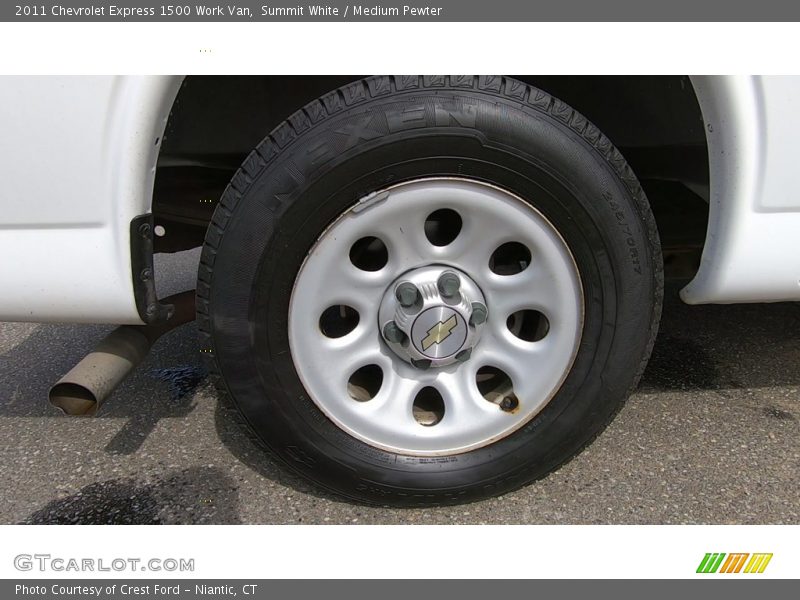 Summit White / Medium Pewter 2011 Chevrolet Express 1500 Work Van