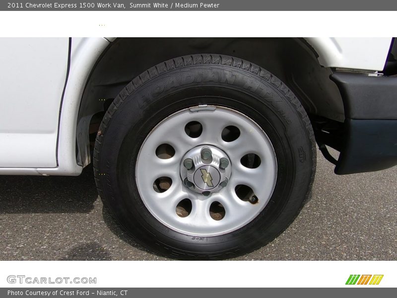 Summit White / Medium Pewter 2011 Chevrolet Express 1500 Work Van