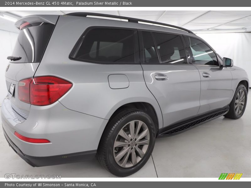 Paladium Silver Metallic / Black 2014 Mercedes-Benz GL 450 4Matic