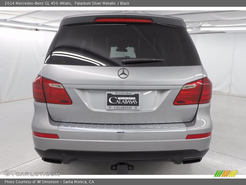 Paladium Silver Metallic / Black 2014 Mercedes-Benz GL 450 4Matic