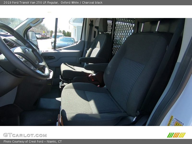 Oxford White / Charcoal black 2019 Ford Transit Van 250 LR Regular