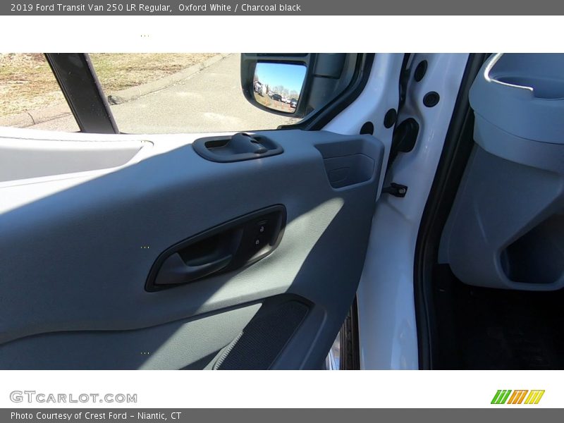 Oxford White / Charcoal black 2019 Ford Transit Van 250 LR Regular