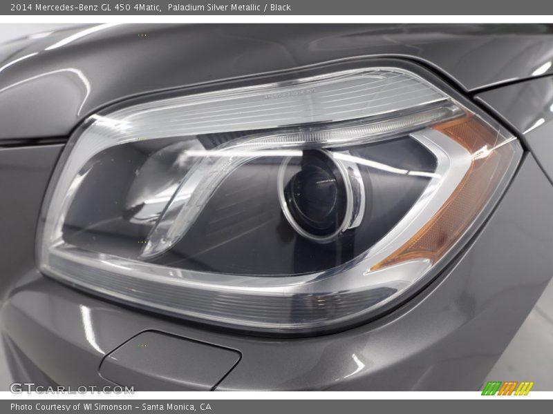 Paladium Silver Metallic / Black 2014 Mercedes-Benz GL 450 4Matic