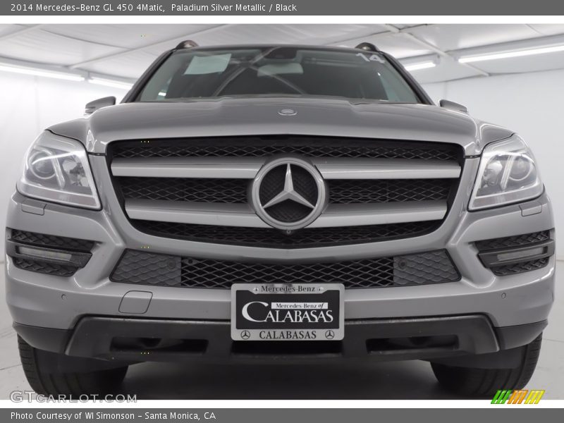 Paladium Silver Metallic / Black 2014 Mercedes-Benz GL 450 4Matic