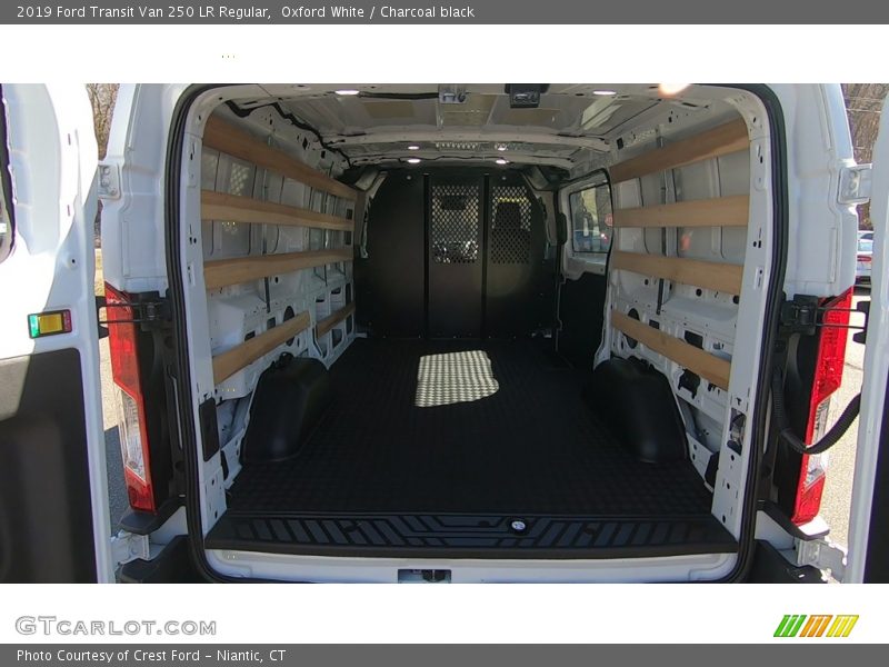 Oxford White / Charcoal black 2019 Ford Transit Van 250 LR Regular