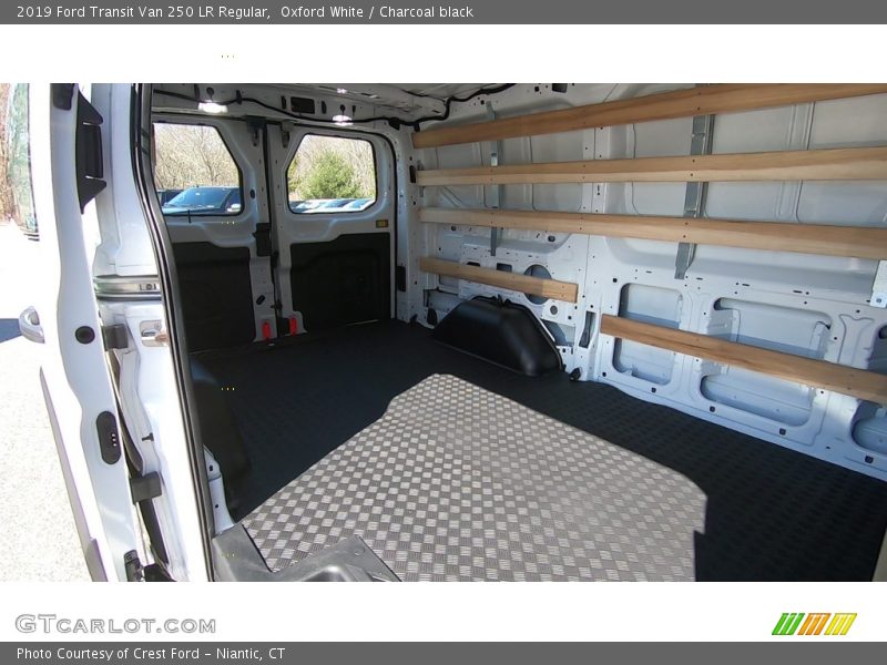 Oxford White / Charcoal black 2019 Ford Transit Van 250 LR Regular