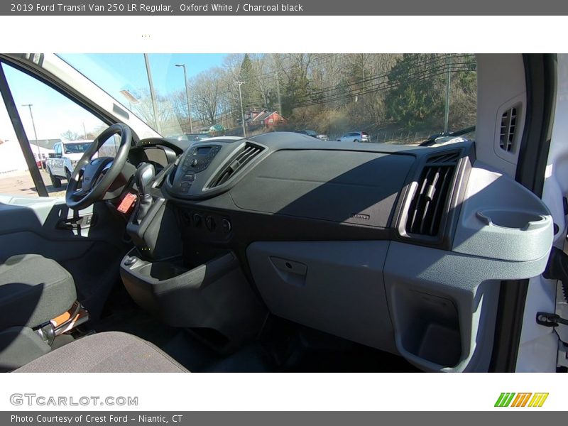 Oxford White / Charcoal black 2019 Ford Transit Van 250 LR Regular