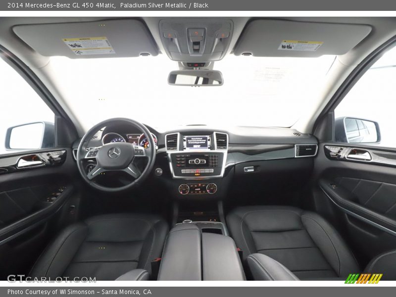 Paladium Silver Metallic / Black 2014 Mercedes-Benz GL 450 4Matic
