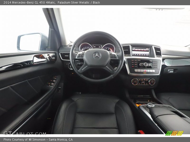 Paladium Silver Metallic / Black 2014 Mercedes-Benz GL 450 4Matic