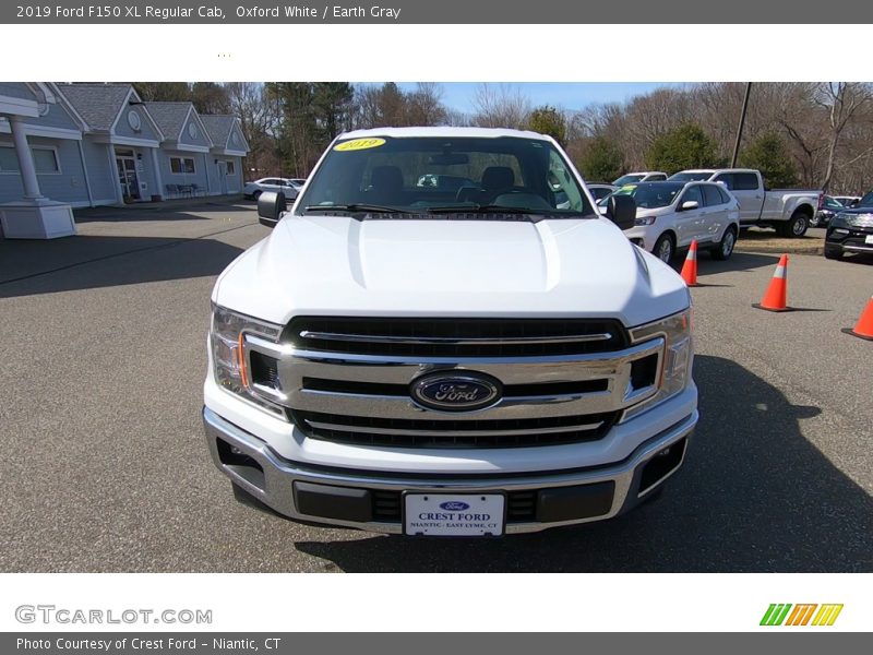 Oxford White / Earth Gray 2019 Ford F150 XL Regular Cab