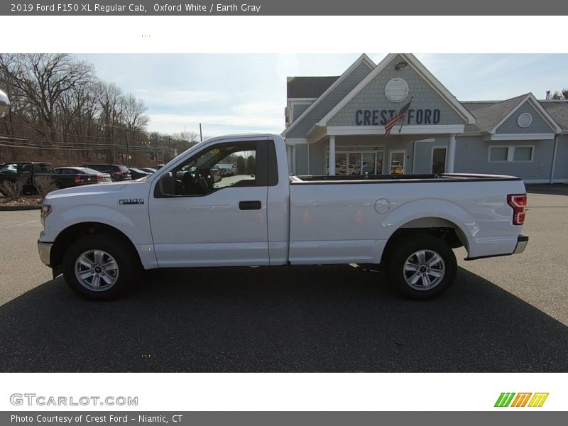 Oxford White / Earth Gray 2019 Ford F150 XL Regular Cab