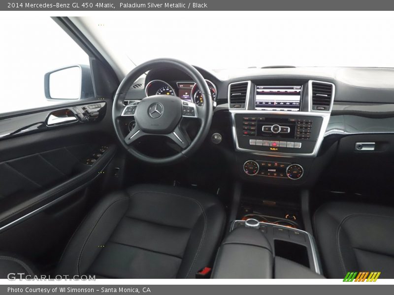 Paladium Silver Metallic / Black 2014 Mercedes-Benz GL 450 4Matic