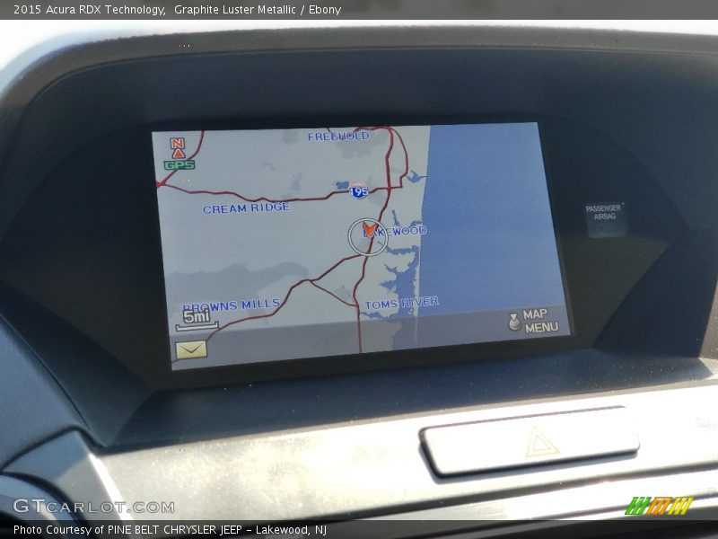 Graphite Luster Metallic / Ebony 2015 Acura RDX Technology