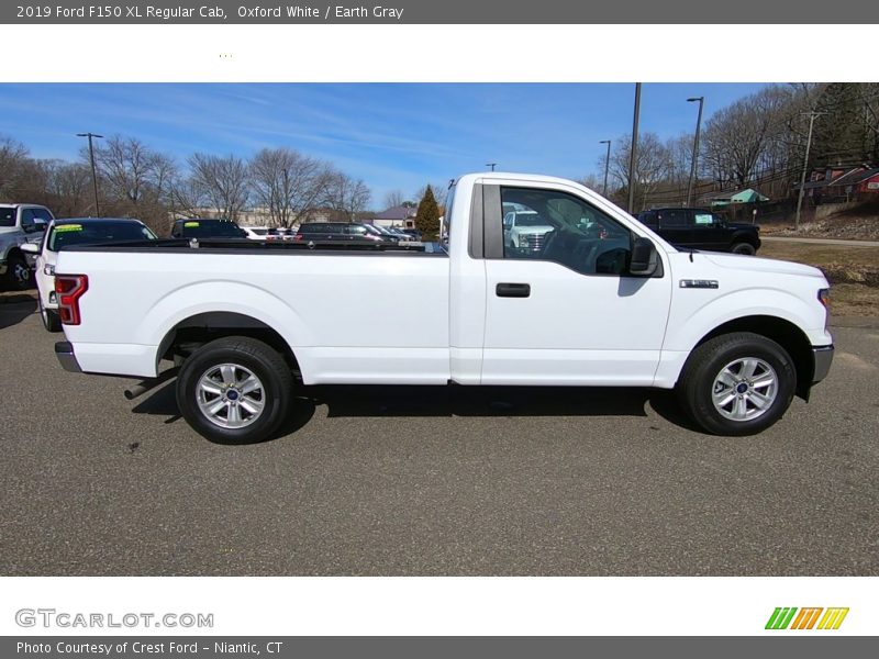 Oxford White / Earth Gray 2019 Ford F150 XL Regular Cab