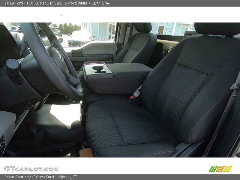 Oxford White / Earth Gray 2019 Ford F150 XL Regular Cab