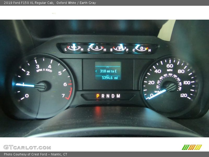 Oxford White / Earth Gray 2019 Ford F150 XL Regular Cab