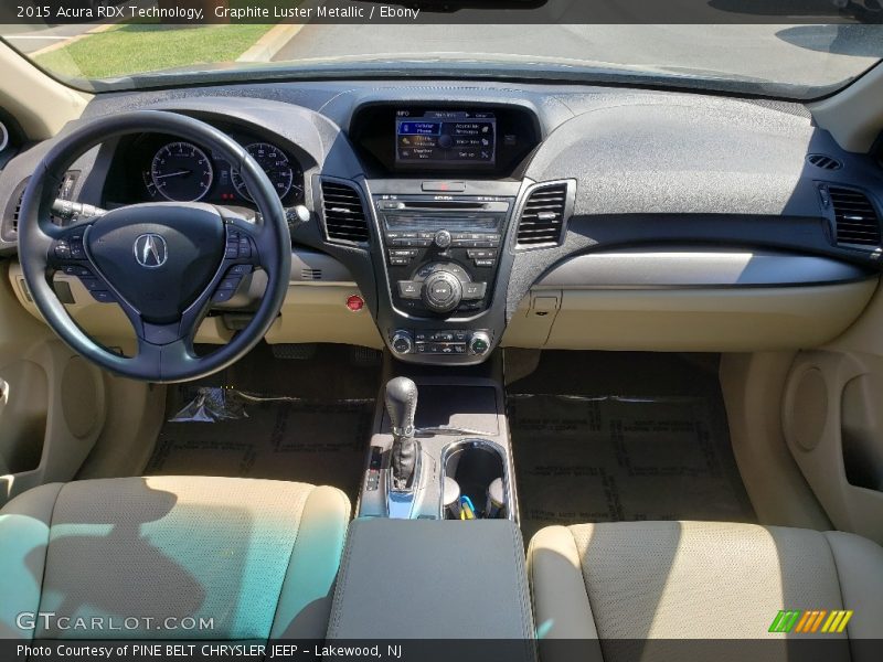Graphite Luster Metallic / Ebony 2015 Acura RDX Technology