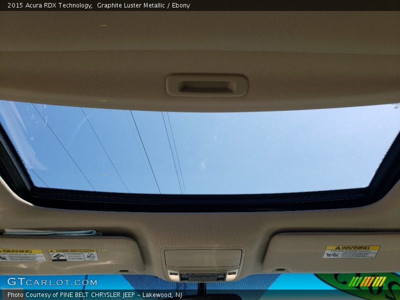 Graphite Luster Metallic / Ebony 2015 Acura RDX Technology