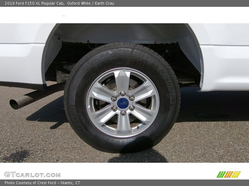 Oxford White / Earth Gray 2019 Ford F150 XL Regular Cab