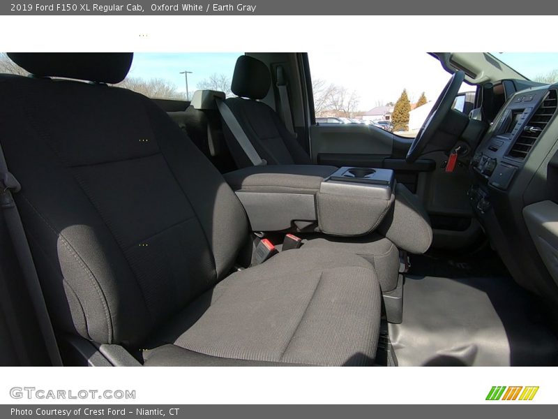 Oxford White / Earth Gray 2019 Ford F150 XL Regular Cab