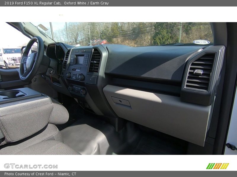 Oxford White / Earth Gray 2019 Ford F150 XL Regular Cab