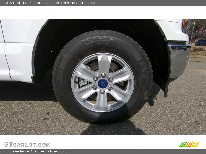 Oxford White / Earth Gray 2019 Ford F150 XL Regular Cab