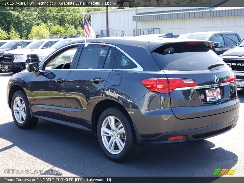 Graphite Luster Metallic / Ebony 2015 Acura RDX Technology