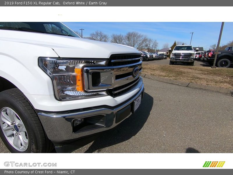 Oxford White / Earth Gray 2019 Ford F150 XL Regular Cab