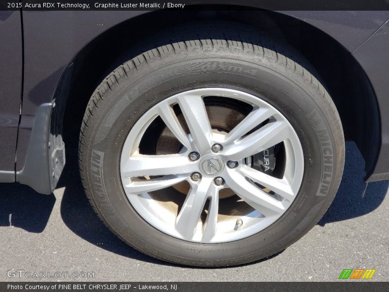 Graphite Luster Metallic / Ebony 2015 Acura RDX Technology