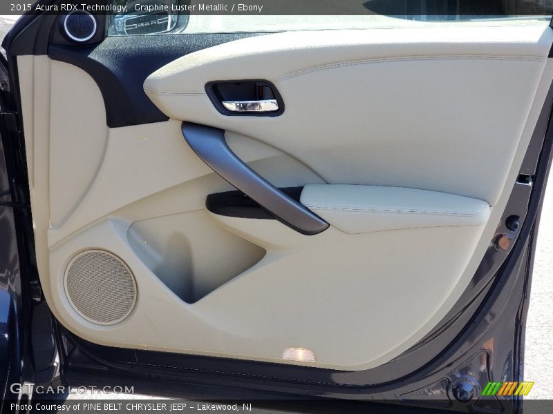 Graphite Luster Metallic / Ebony 2015 Acura RDX Technology